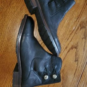 Sebago Leather Booties